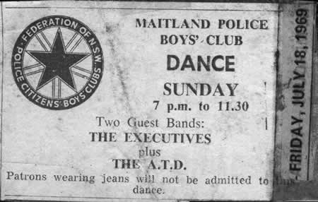 Maitland Police Boys Dance Ticket