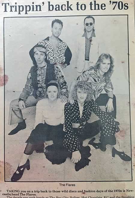 The Flares Paper Clipping